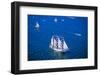 An Indonesian ship in the Liberty 100 celebration in New York City's Hudson River-null-Framed Photographic Print