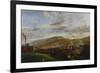 An Industrial Landscape Showing an Ironworks, with Figures and Animals in the Foreground-Penry Williams-Framed Giclee Print