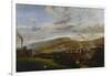 An Industrial Landscape Showing an Ironworks-Henry Williams-Framed Giclee Print