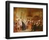 An Infant Orphan Election at the London Tavern, 1865-George Elgar Hicks-Framed Giclee Print