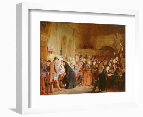 An Infant Orphan Election at the London Tavern, 1865-George Elgar Hicks-Framed Giclee Print