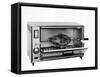 An Infra-Red Oven with Chicken on a Spit-null-Framed Stretched Canvas