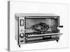 An Infra-Red Oven with Chicken on a Spit-null-Stretched Canvas