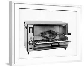 An Infra-Red Oven with Chicken on a Spit-null-Framed Photographic Print