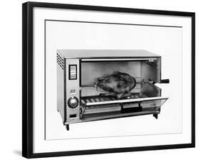 An Infra-Red Oven with Chicken on a Spit-null-Framed Photographic Print