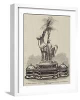 An Inkstand Presented by the British Government to M Tchokar-null-Framed Giclee Print