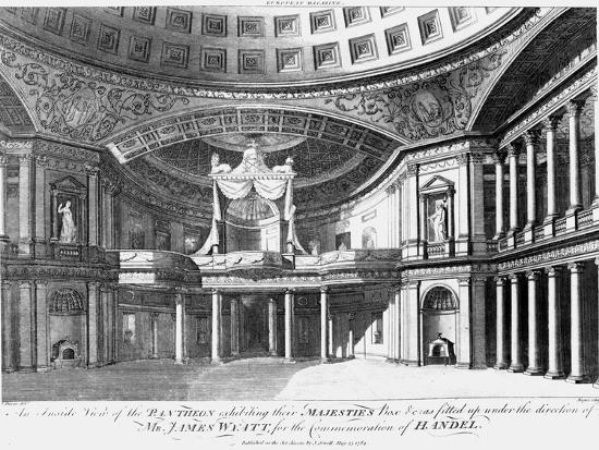 An Inside View of the Pantheon, Oxford Street, London, 1784' Giclee Print -  John Dixon | AllPosters.com