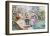 An Interested Audience-Charles MacIvor or MacIver Grierson-Framed Giclee Print