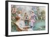 An Interested Audience-Charles MacIvor or MacIver Grierson-Framed Giclee Print