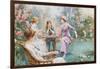 An Interested Audience-Charles MacIvor or MacIver Grierson-Framed Giclee Print