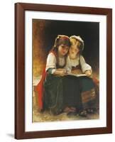 An Interesting Story-Leon Jean Bazille Perrault-Framed Premium Giclee Print