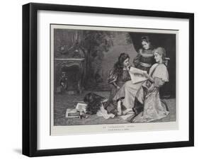 An Interesting Story-null-Framed Giclee Print