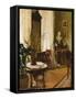 An Interior by Carl Thomsen-Carl Thomsen-Framed Stretched Canvas