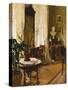 An Interior by Carl Thomsen-Carl Thomsen-Stretched Canvas