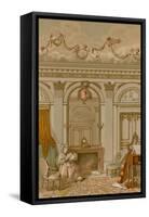 An Interior in the Reign of Louis XVI-null-Framed Stretched Canvas