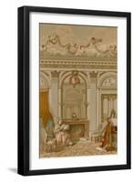 An Interior in the Reign of Louis XVI-null-Framed Giclee Print