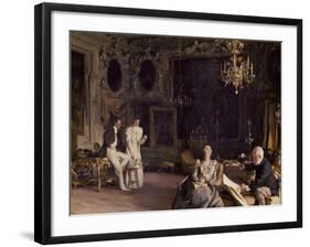 An Interior in Venice, 1899-John Singer Sargent-Framed Giclee Print