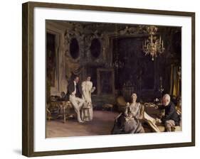 An Interior in Venice, 1899-John Singer Sargent-Framed Giclee Print