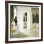 An Interior of a Salon – Fredensborg, 1921-Christian Tilemann-petersen-Framed Giclee Print