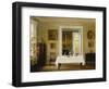 An Interior, (Oil on Canvas)-Hans Hilsoe-Framed Giclee Print