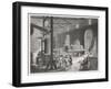 An Interior View of Boulton and Watt's Steam Engine Works at Soho, Birmingham-null-Framed Art Print