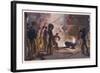 An Interior View of Krupps' Steelworks Ruhr-Heinrich Kley-Framed Art Print