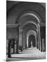 An Interior View of the Louvre Museum-Ed Clark-Mounted Photographic Print