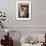 An Interior with a Cello-Carl Holsoe-Framed Giclee Print displayed on a wall