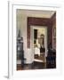 An Interior with a Cello-Carl Holsoe-Framed Giclee Print