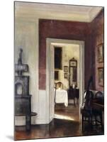 An Interior with a Cello-Carl Holsoe-Mounted Giclee Print