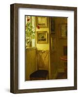 An Interior with a Chair by a Window-Niels Holsoe-Framed Giclee Print