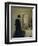 An Interior with a Woman at a Table-Carl Holsoe-Framed Giclee Print