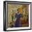 An Interior with a Woman Looking in a Mirror-Anna Kirstine Ancher-Framed Giclee Print