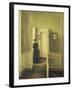 An Interior with a Woman, Painted in 1913-Vilhelm Hammershoi-Framed Giclee Print