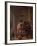 An Interior with Figures-Adriaen Brouwer-Framed Giclee Print