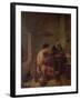 An Interior with Figures-Adriaen Brouwer-Framed Giclee Print