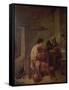 An Interior with Figures-Adriaen Brouwer-Framed Stretched Canvas