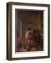 An Interior with Figures-Adriaen Brouwer-Framed Giclee Print