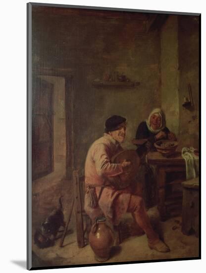 An Interior with Figures-Adriaen Brouwer-Mounted Giclee Print