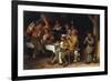 An Interior with Peasants Singing and Dancing Around a Table, 1681-Lambert Doomer-Framed Giclee Print