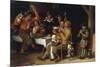 An Interior with Peasants Singing and Dancing Around a Table, 1681-Lambert Doomer-Mounted Giclee Print