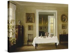 An Interior-Hans Hilsoe-Stretched Canvas