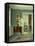 An Interior-Hans Hilsoe-Framed Stretched Canvas