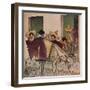 'An Interlude - The Breadman's Donkey', 1912-Helen Hyde-Framed Giclee Print