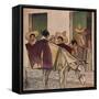 'An Interlude - The Breadman's Donkey', 1912-Helen Hyde-Framed Stretched Canvas