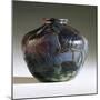 An Internally Decorated and Intaglio-Carved Favrile Glass Vase-Guiseppe Barovier-Mounted Giclee Print