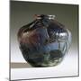 An Internally Decorated and Intaglio-Carved Favrile Glass Vase-Guiseppe Barovier-Mounted Giclee Print