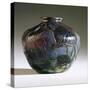 An Internally Decorated and Intaglio-Carved Favrile Glass Vase-Guiseppe Barovier-Stretched Canvas