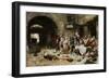 An Interrupted Banquet-Juan José Gárate y Clavero-Framed Giclee Print