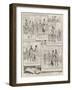 An Interrupted Romance at the Louvre-V.a. Poirson-Framed Giclee Print
